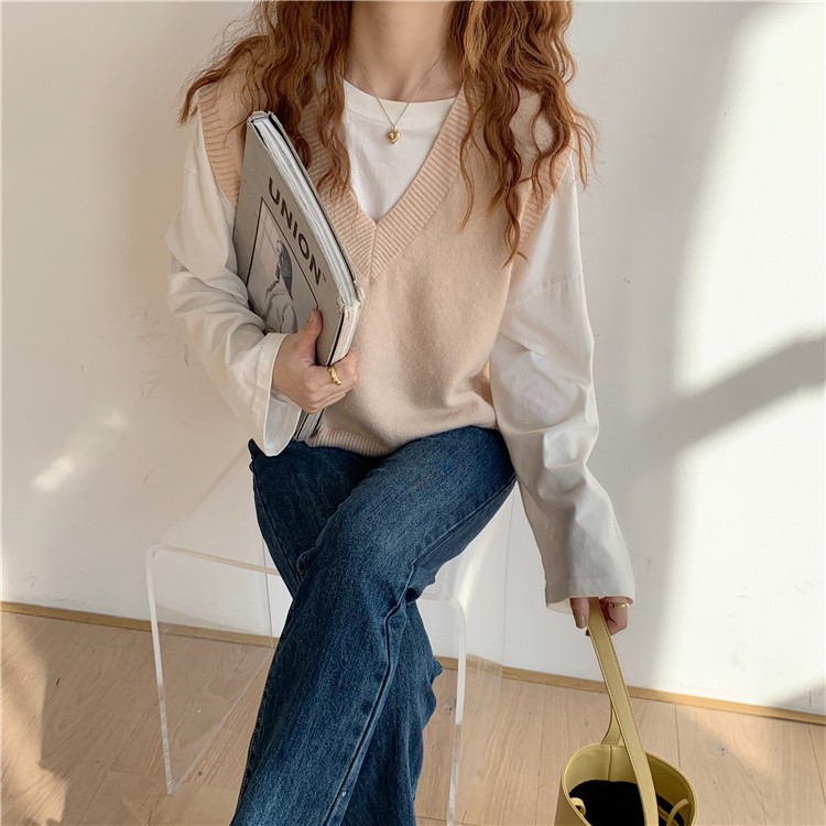 Áo Khoác Ghi Lê Chất Len Thời Trang Sành Điệu Cao Cấp Cho Nữ | BigBuy360 - bigbuy360.vn