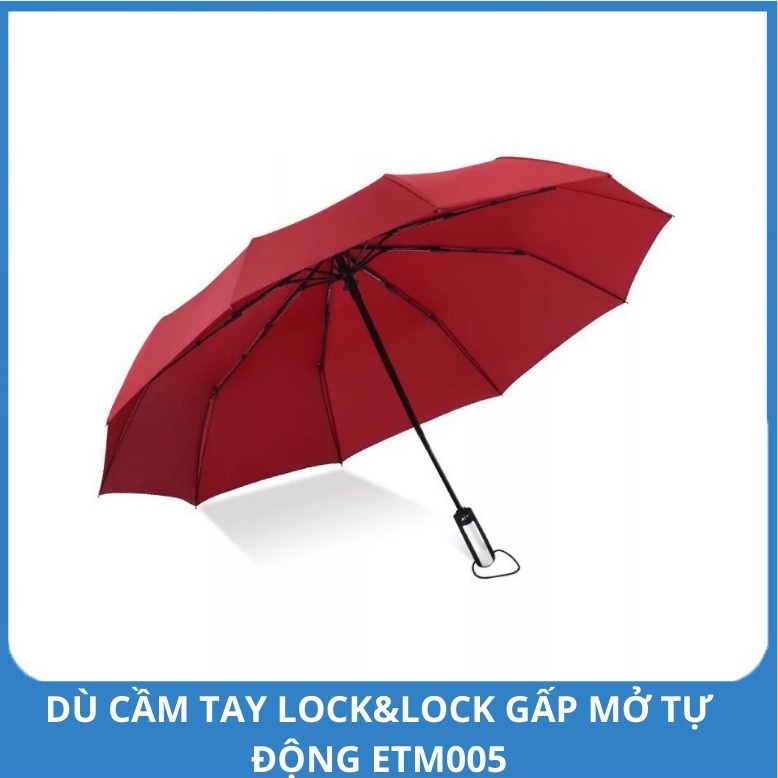 Dù cầm tay Lock&amp;Lock ETM005 gấp 3 mở tự động