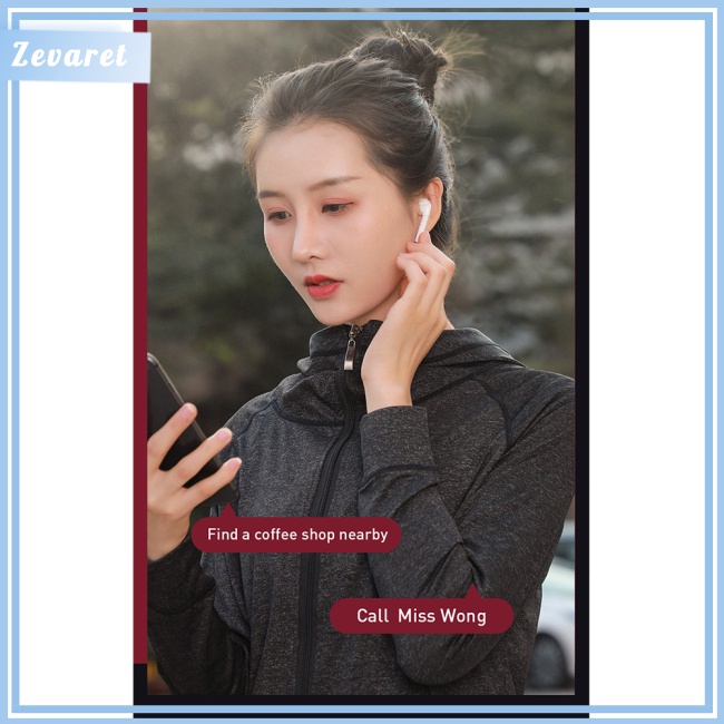 Tai Nghe Bluetooth 5.0 Không Dây Zevaret Baseus W04 Tws Có Hộp Sạc