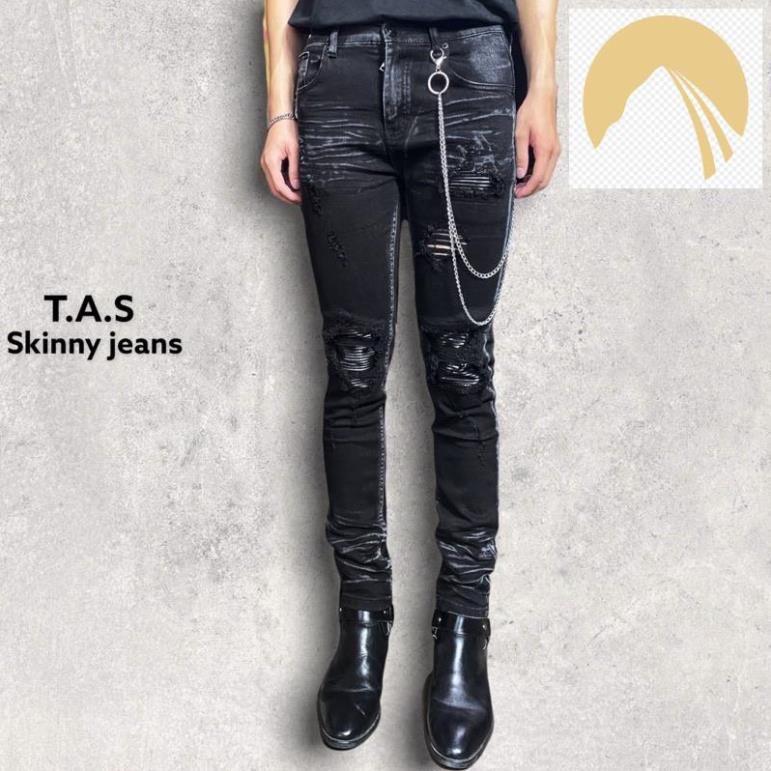 🤶 Quần skinny jeans nam / Quần biker nam 2021 🤶