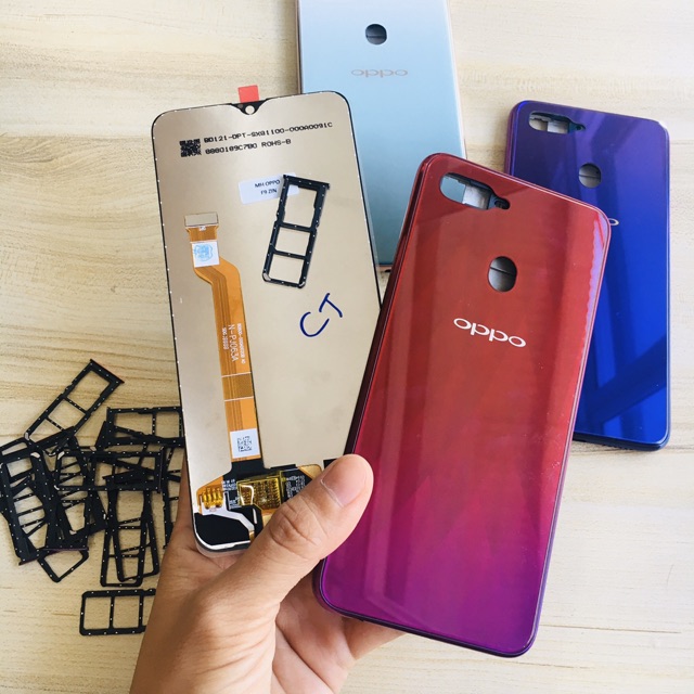 Combo Bộ Vỏ Sườn + Màn Hình Oppo F9 Zin Hàng Cao Cấp