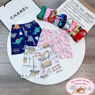 Quần đùi cộc bé trai, bé gái chất liệu cotton