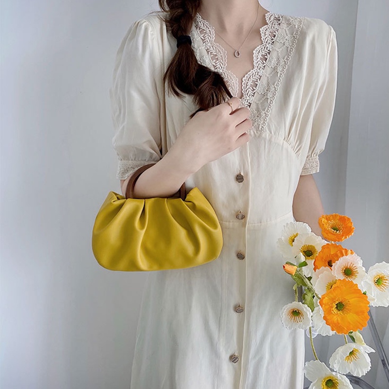 Túi xách IELGY da mềm kiểu đám mây nhỏ nhắn đáng yêu