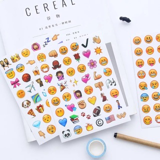 Sticker sắc thái khuôn mặt