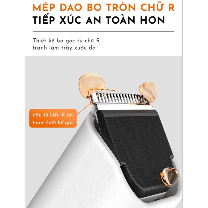 Tông đơ cắt tóc không dây-5V GAABOR - Hàng chính hãng