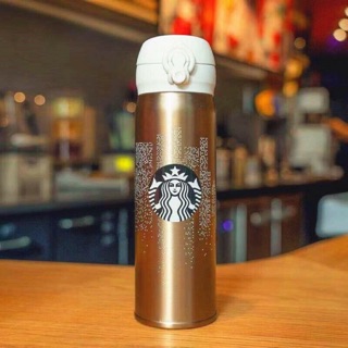🏆[CHÍNH HÃNG]Bình giữ nhiệt Lấp lánh ánh vàng STARBUCKS JNL Cosmopolitan 🏆