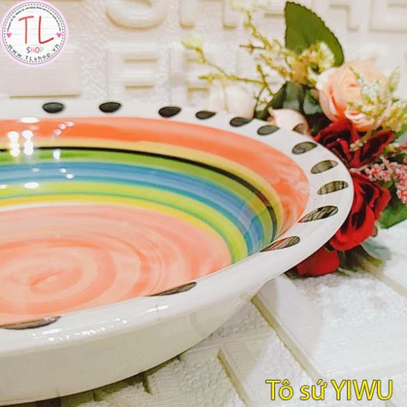 TÔ SỨ YIWU – HỌA TIẾT HÌNH TRÒN VÀ HỌA TIẾT CHẤM BI