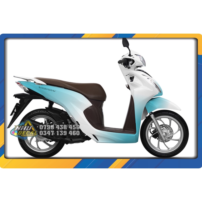 Tem trùm Vision 2020 - 2021 phối màu - Chuyển sắc