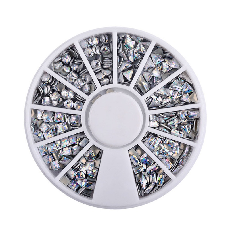 Hạt Đá 3D Nhiều Màu Trang Trí Móng Tay Nghệ Thuật