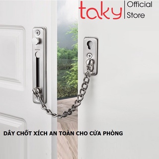Dây Chốt Xích - Taky, Đảm Bảo An Toàn Cửa Phòng, Đề Phòng Người Lạ Đẩy Cửa Vào Khi Mới Mở Cửa. 3100