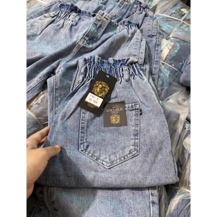 FreeShip $  ✨Big size✨ QUẦN JEANS BAGGY[video ảnh Thật] Cạp chun bèo chất đẹp