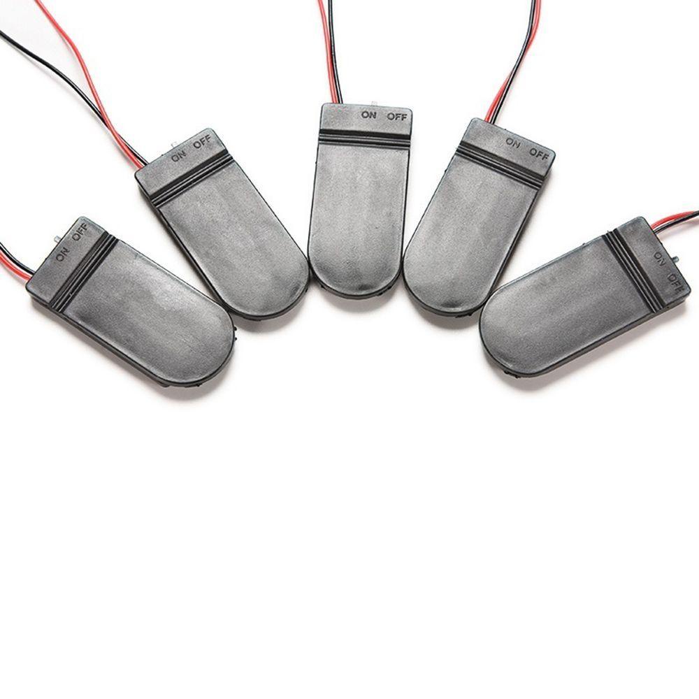 Set 5 Kẹp Pin 2 Dây Dẫn CR2032
