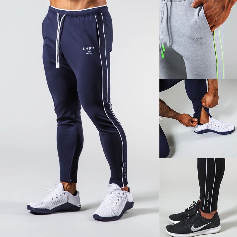 Quần Dài Thể Thao Nam Chất Liệu Cotton Size M-3XL