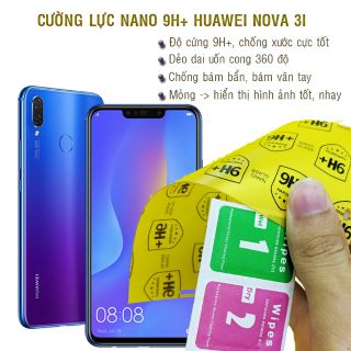 Dán cường lực dẻo nano Huawei Nova 3i