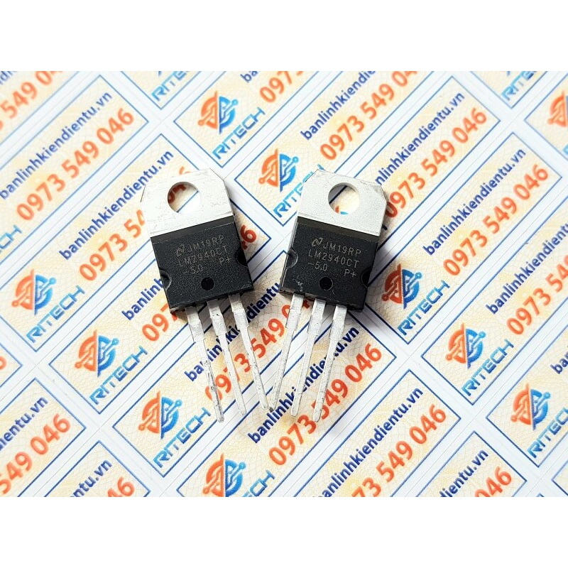 [Combo 3 chiếc] LM2940CT-5.0 LM2940-5.0 LM2940T-5.0 IC nguồn TO-220