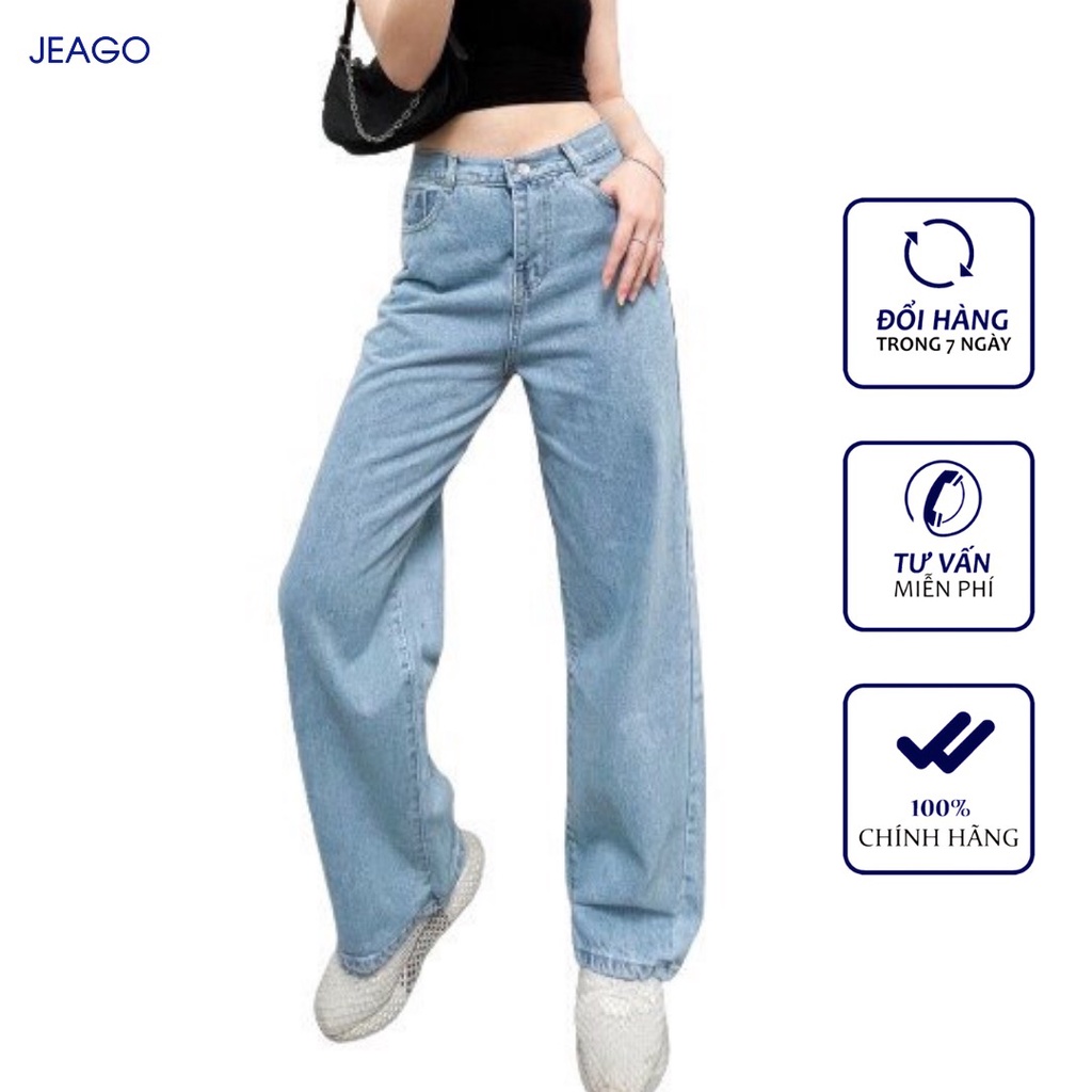 Quần Baggy Jean Nữ Ống Rộng Siêu Hot JG_BGN_01 JEAGOVN