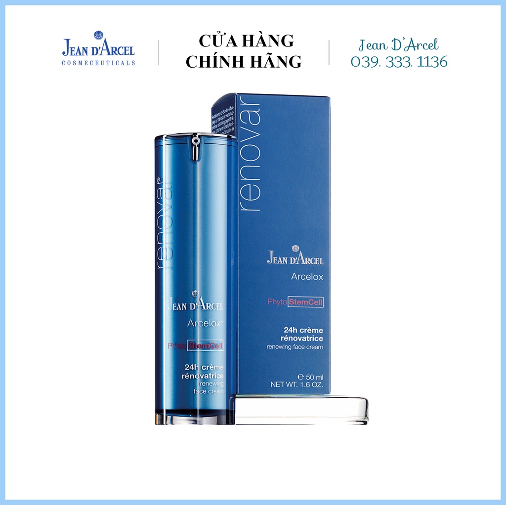 [CHÍNH HÃNG] Kem dưỡng giúp trẻ hoá và sáng da Jean D'arcel_ Renewing face cream 50ML