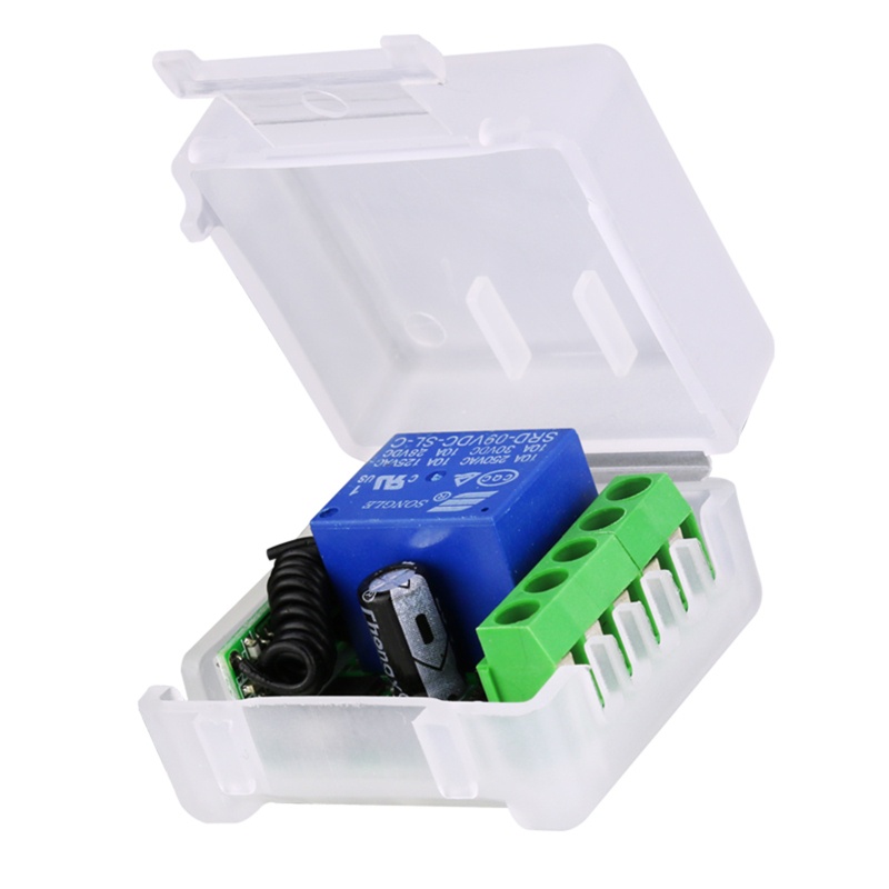 【3C】 DC12V Wireless Control Switch Relay Receiver Module RF Remote Transmitter 433Mhz