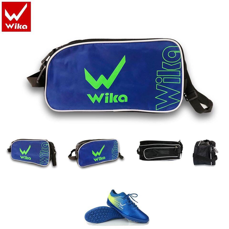 Túi thể thao, túi đựng giày bóng đá Wika 2 ngăn chính hãng, chống thấm nước 100%