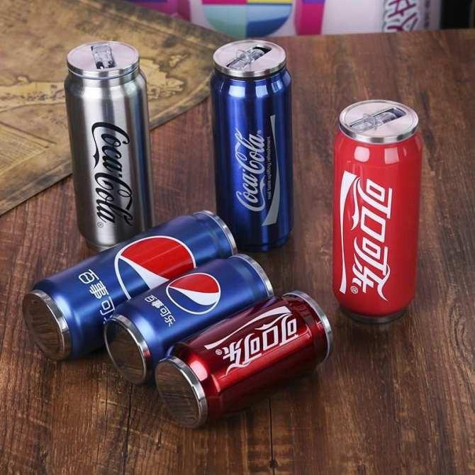 Ly giữ nhiệt 500ml hình lon nước ngọt