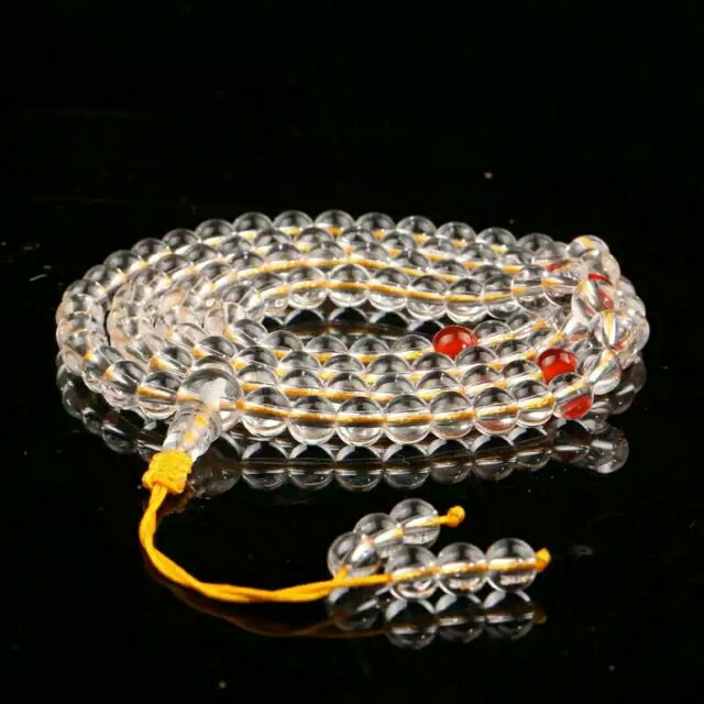 CHUỖI PHA LÊ 108 HẠT 8MM