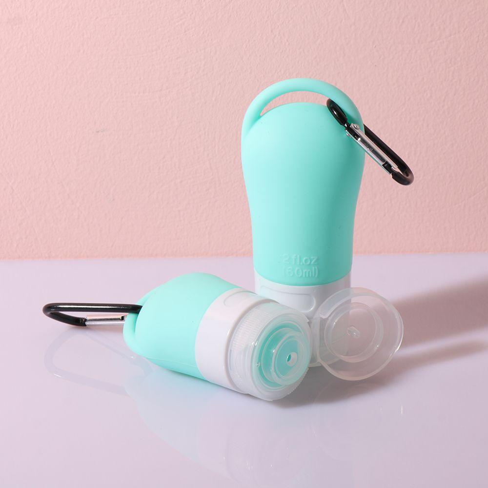 Chai Đựng Gel Tắm Bằng Silicone Có Móc Treo Tiện Dụng