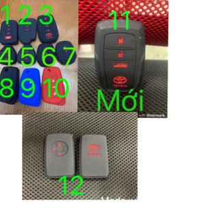 Bọc chìa khoá silicon xe Toyota