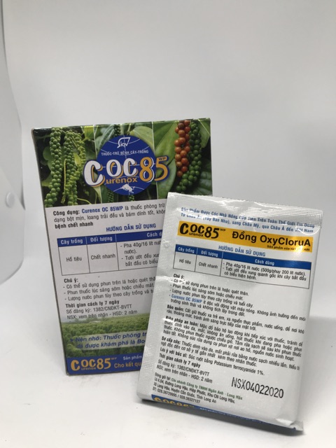 Coc 85 trừ nấm bệnh diệt vi khuẩn 20gr