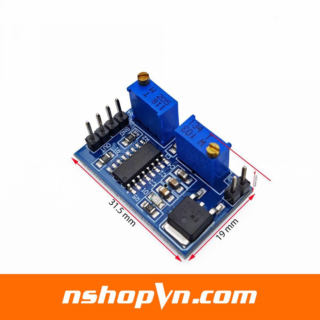 Module tạo xung PWM SG3525, có thể điều chỉnh tần số, độ rộng xung