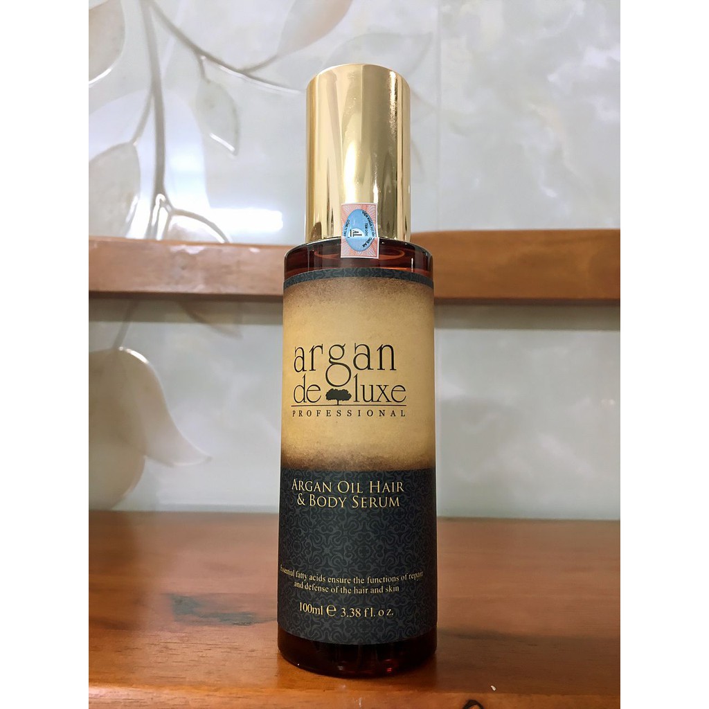 Tinh dầu dưỡng tóc hư tổn Argan Deluxe Oil 100ml dưỡng tóc khô xơ, chẻ ngọn hằng ngày