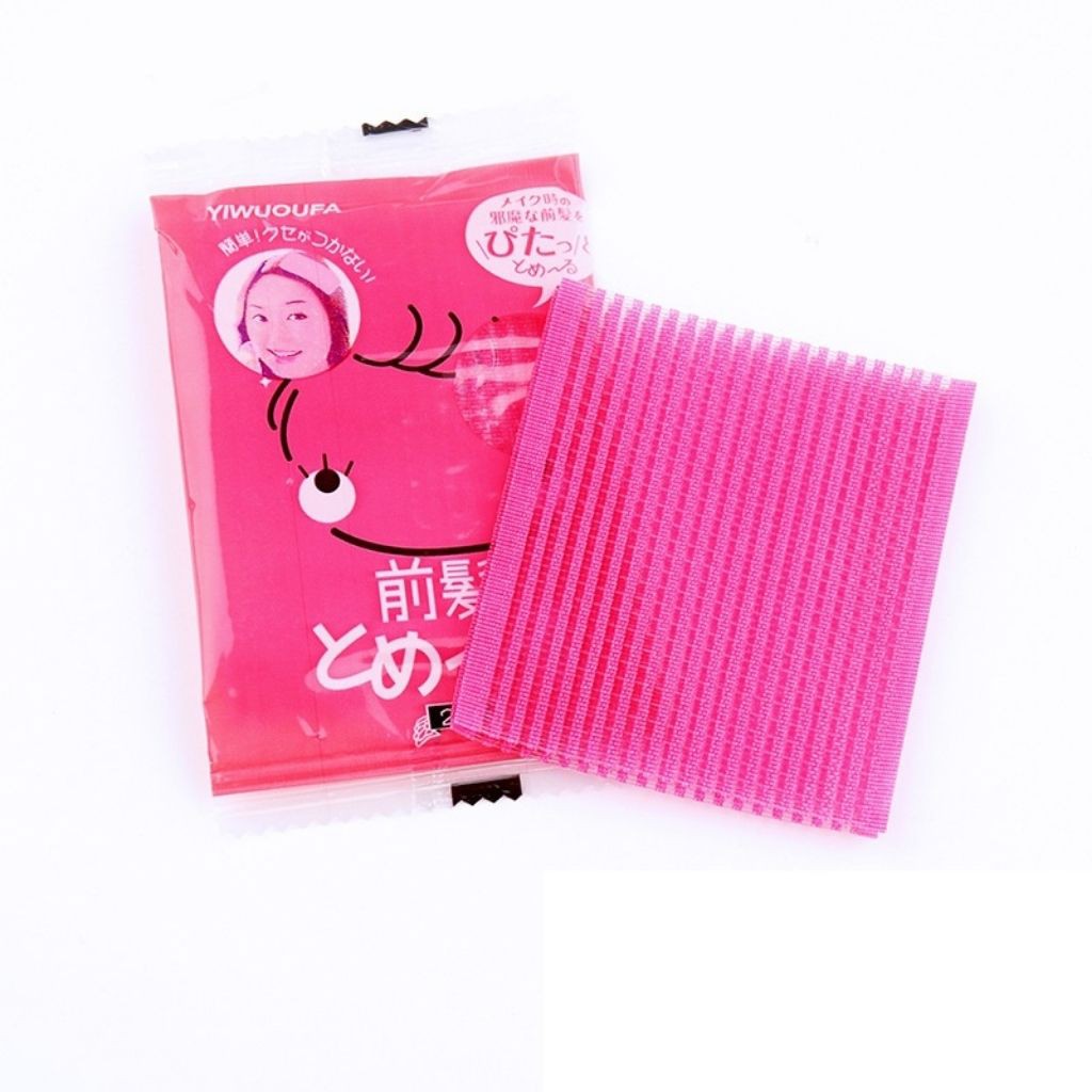 Miếng Dán Tóc, Miếng Dán Giữ Cài Cột Tóc Mái Cute Cho Bé Và Người Lớn, Tiện Lợi Khi Trang Điểm Hay Rửa Mặt - Habala Shop