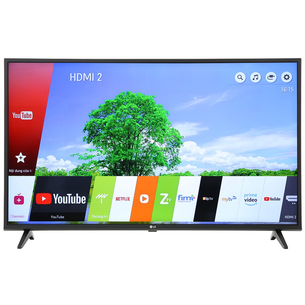 Tivi LG 43in UK6200- 4K điều khiển thông minh bằng giọng nói