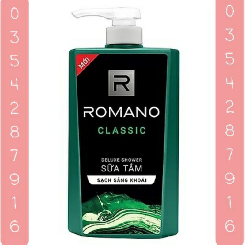 Sữa tắm ROMANO 650g
