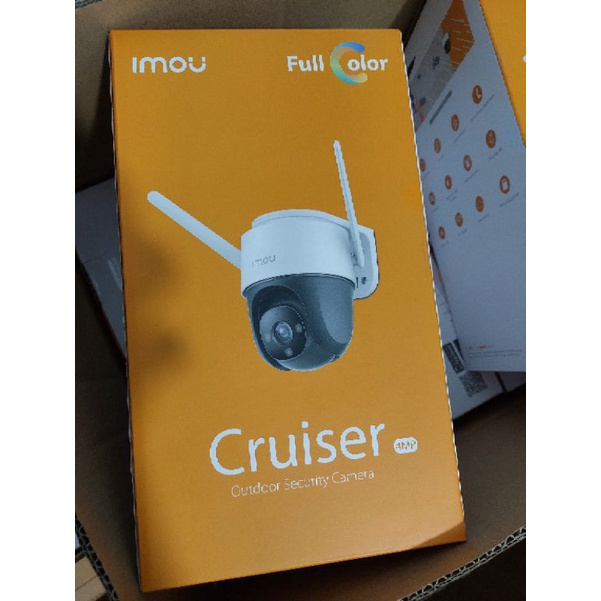 Camera Wifi IMOU ngoài trời màu ban đêm, Xoay 360 độ, CRUISER 2MP 4MP IPC S42FP, S41FP S21FP S22FP BH 24 Tháng