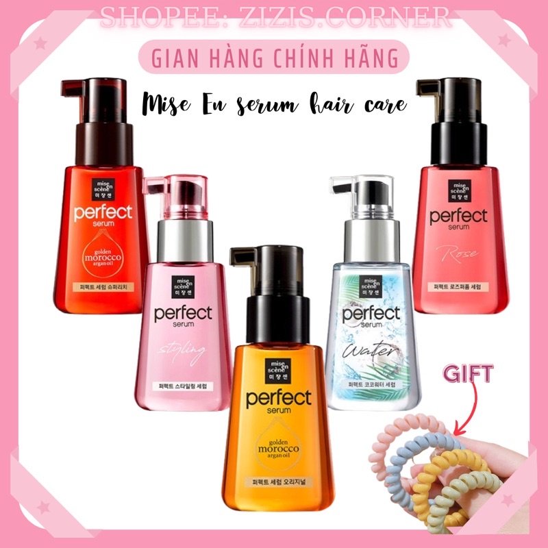 [Chính hãng] Dầu dưỡng tóc Mise En Scene Perfect Serum cho phần thân và đuôi tóc, giúp tóc bóng khoẻ, giảm khô xơ