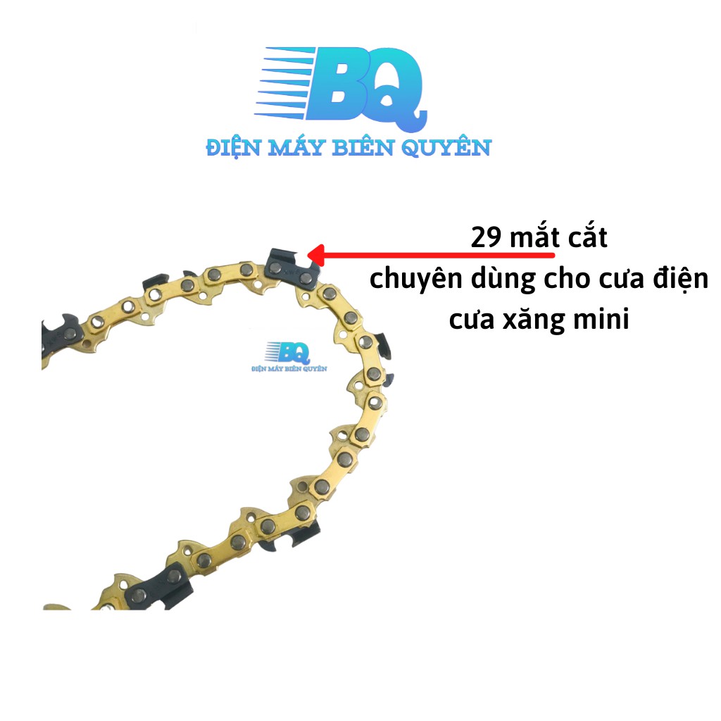 Xích cưa điện HỔ VÀNG chuyên dùng cho cưa điện ( loại 29 mắt cắt)