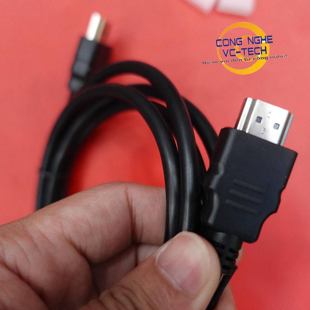 Cáp HDMI Tròn Zin 1.5m Chuẩn full HD 1080