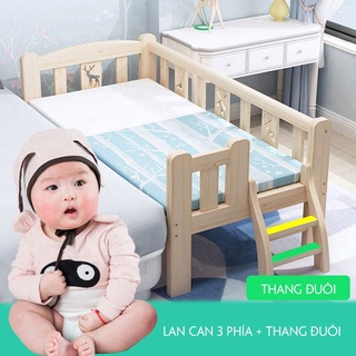 Giường ngủ cho bé,Gỗ Thông Không Sơn- Kích thước 200*100*40cm