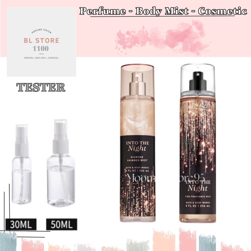 [BL]  Xịt Thơm Dưỡng Mịn Da Toàn Thân Bath &amp; Body Works | Into the Night 10ml