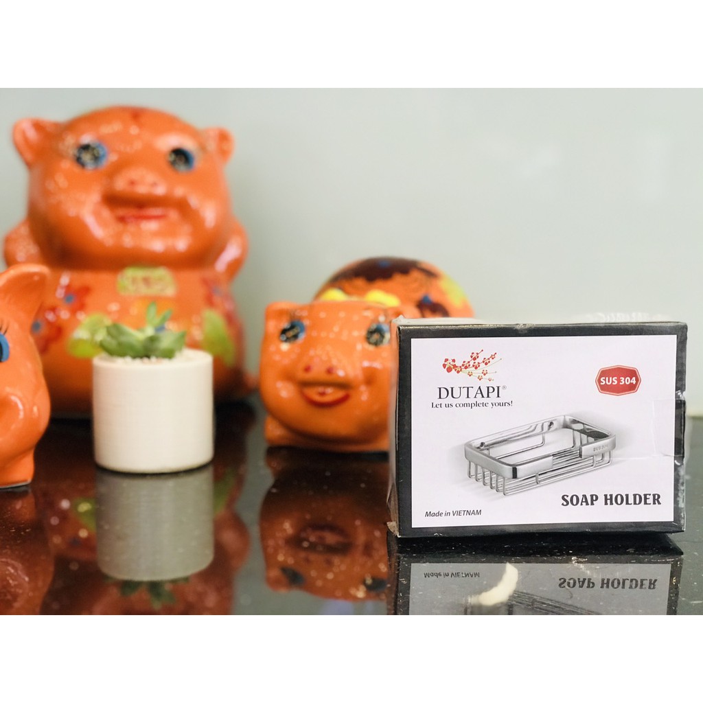 Kệ để bánh xà bông tắm cao cấp inox 304 ( Kiểu thanh nan) by Nhành Hoa Đỏ