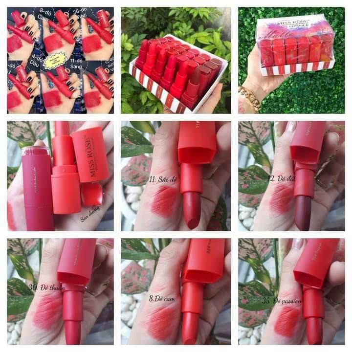 Son miss rose tone đỏ | BigBuy360 - bigbuy360.vn