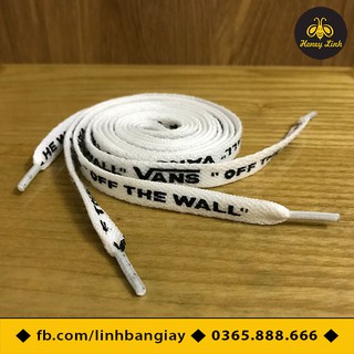 DÂY GIÀY IN CHỮ "OFF THE WALL"
