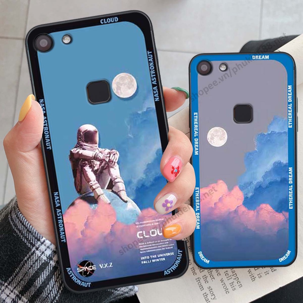 Ốp Vivo V7 / V7 Plus / V7+ hình vũ trụ, mountain, cloud phong cách cá tính