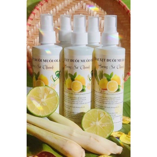 Xịt phòng tinh dầu Sả Chanh OLA 250ml - Khử mùi thơm phòng, sát khuẩn, đuổi muỗi xua đuổi côn trùng