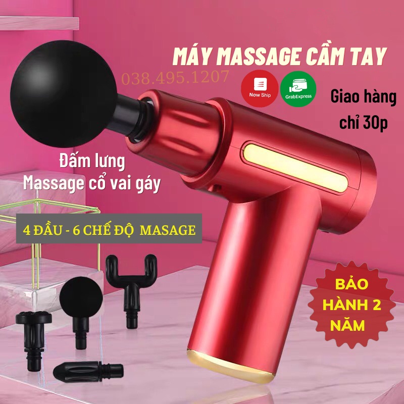 Máy Massage Cao Cấp Cầm Tay Máy Mát Xa Gia Dụng Đa Năng Nhỏ Gon Hiện Đại TITAN STORE