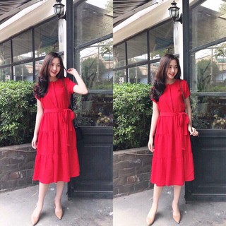 Váy đũi thắt nơ siêu xinh