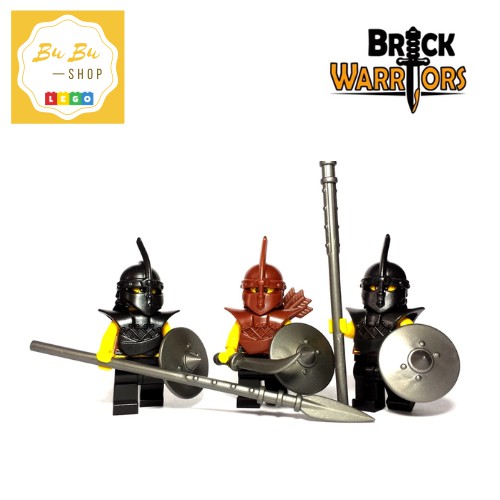 BrickWarriors - Thrall Armor, Helmet & Shield