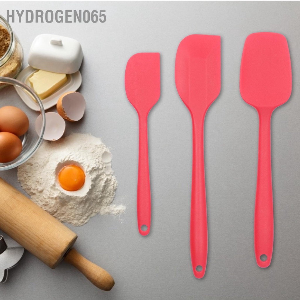 Hydrogen065 Thìa không dính Silicone Bơ Spatula chịu nhiệt Kem nướng bánh cho nhà bếp