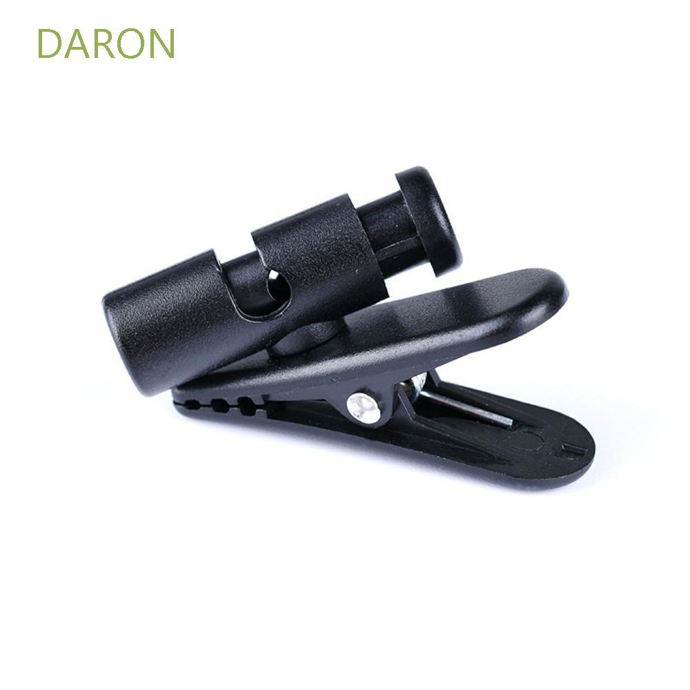 Kẹp giữ dây cáp tai nghe bằng nhựa màu đen nhiều màu sắc tùy chọn