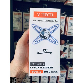 Pin iPhone 6G chính hãng VTECH. Bảo hành 12 tháng!